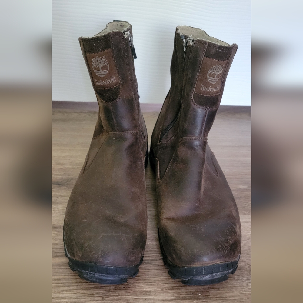 Timberland Men's Rich Brown Leather Boots